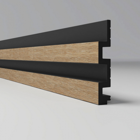 Реечная панель из ПВХ Comfort 3D-Prof XL 239 Дуб сонома - 2,95м